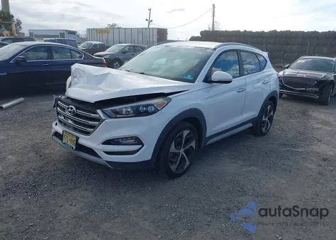 2017 Hyundai Tucson Limited from USA, damaged, VIN KM8J3CA20HU410813